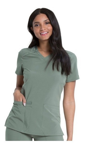 Uniforme Medico Quirurgico Dickies Stretch Mujer Olive