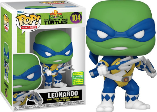 Funko Pop! Tortugas Ninja - Leonardo #104 Summer Convention