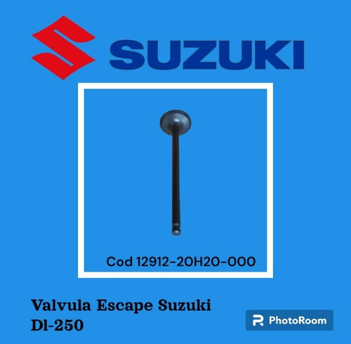 Valvula Escape Suzuki Dl-250 