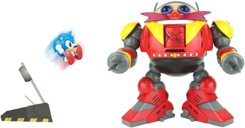 Sonic  Set De Batalla Robot De Eggman Gigante   Exclusiva