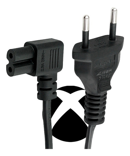 Cabo Força 90° Graus 3m - Xbox Classic / One / Series S X