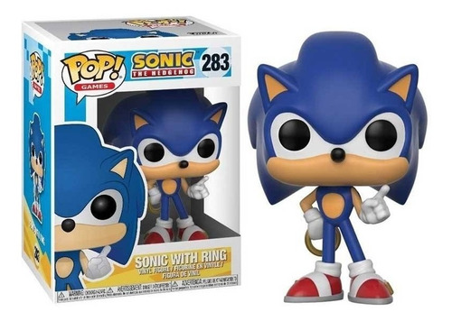 Figura Funko Pop! - Sonic -sonic With Ring (283)