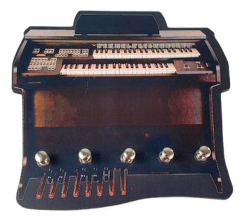 Porta Chaves Órgão Música Instrumento