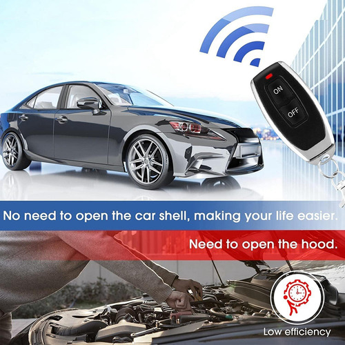 Interruptor De Control Remoto Dual 12v 200a Automobile Parts