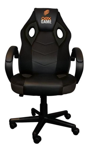 Cadeira Gamer Gc200 Preta - Oex Cor Preto Material do estofamento Couro sintético