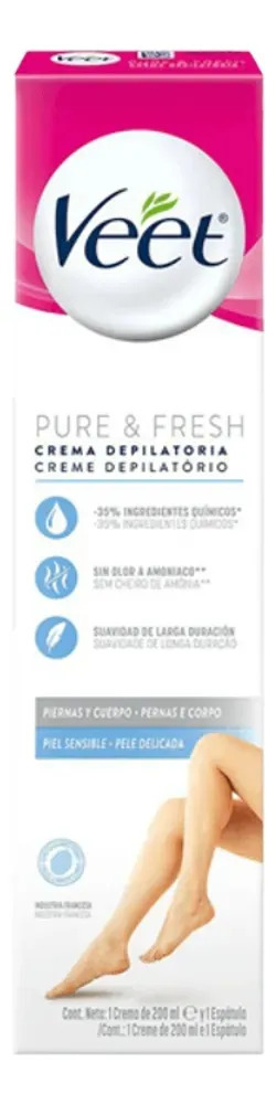 Creme Depilatório Corporal Pele Delicadas 200ml - Veet