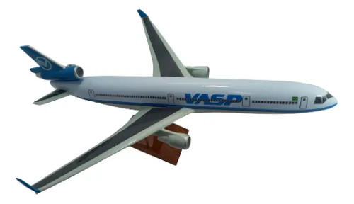 comprar Maquete De Avião Md-11 Da Vasp 50 Cm
