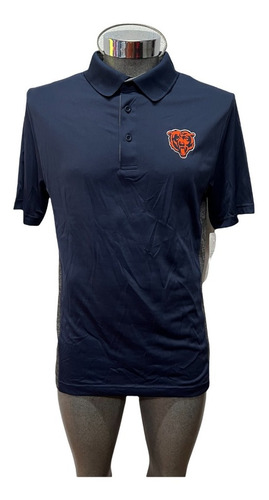 Playera Polo Original Nfl Americano Osos De Chicago Bears M