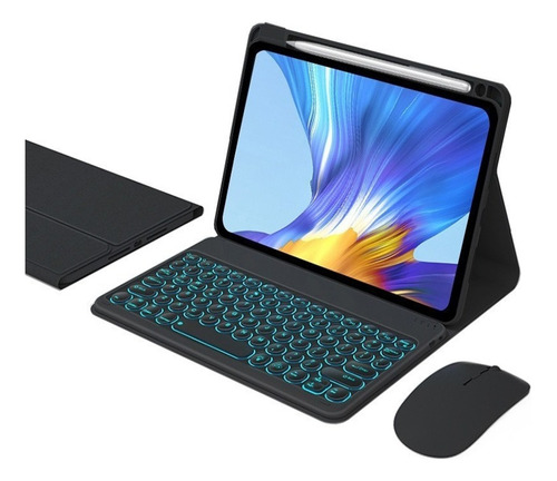 Funda+teclado Iluminado+mouse For 2021&2019 Matepad Pro10.8