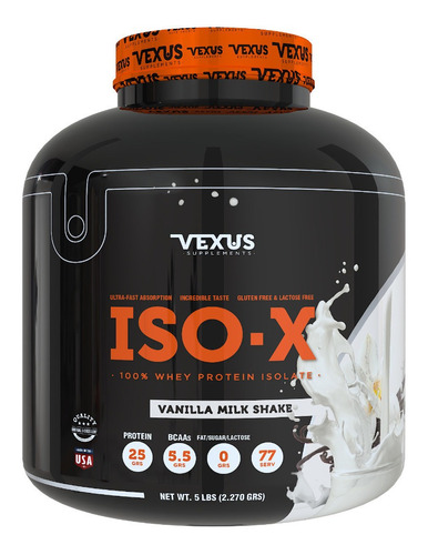 Iso-x 5 Lb Proteína Limpia + Envío Gratis