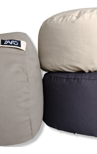 Imagen 2 de 7 de Zafu Con Funda Relleno Con Cáscara Genki L 17x37 Zafurelax