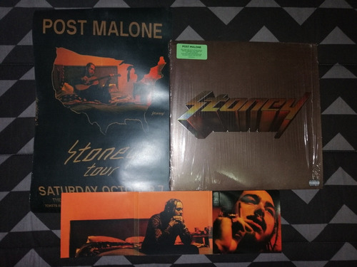  Post Malone - Stoney Colección (póster - Vinilo Y Cd)