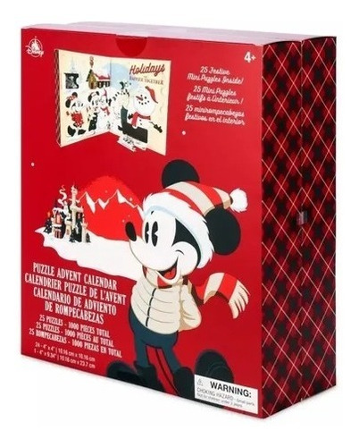 Rompecabezas Calendario De Adviento Disney Store