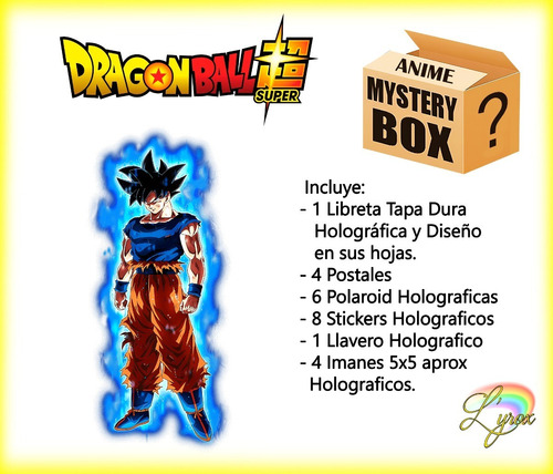 Dragon Ball Super Caja Misteriosa Mystery Box Goku Anime