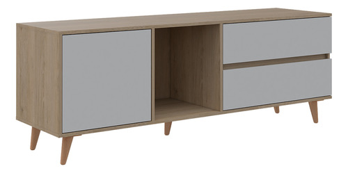  Rack Para Tv Acacia, Rovere Y Blanco