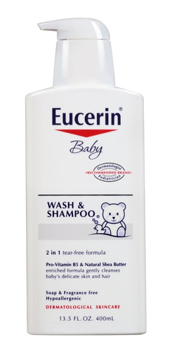 Eucerin Baby Gel De Baño Y Shampoo (400ml)