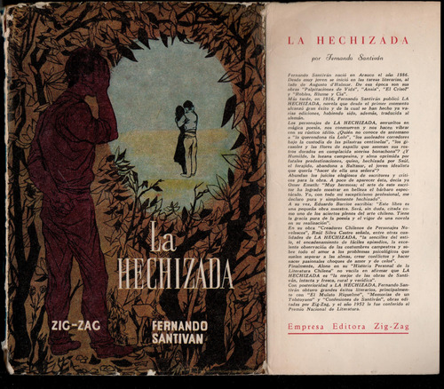 La Hechizada W. Fernando Santiván Zig Zag 1960. (Usado)