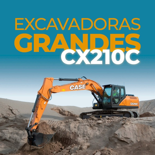 Excavadora De 20 Toneladas Case Cx210 Nueva