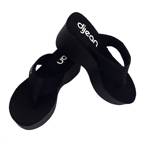 Imagem 5 de 5 de Tamanco Plataforma Dijean 276/568 Preto Cor: Preto