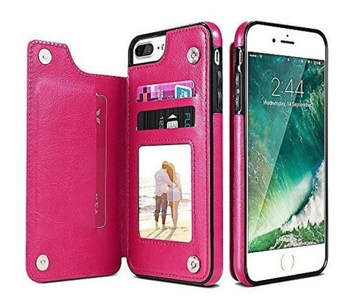 iPhone 7 Plus Funda De CaseiPhone 7 Con Soporte Para Tarjeta