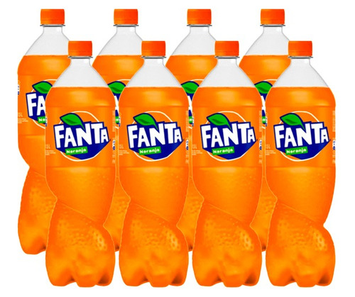 Gaseosa Fanta Naranja 1.5 Lts Pack X8 Unidades