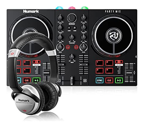 Numark Party Mix Ii + Hf125 - Juego De Controlador