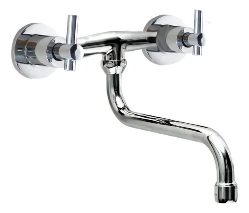 Grifo de cocina doble comando Aqualaf Aymara Lever 1006