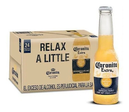 Cerveza Coronita 210ml X 24 Uds - mL a $429