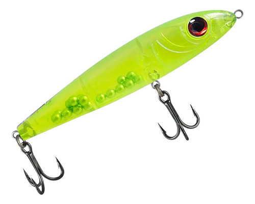 Isca De Pesca Artifical Deconto Sticknina 90 Cor Cor 418 Com 2 Ganchos Do 9cm X 15g Para Uma Profundidade Máxima De 1m