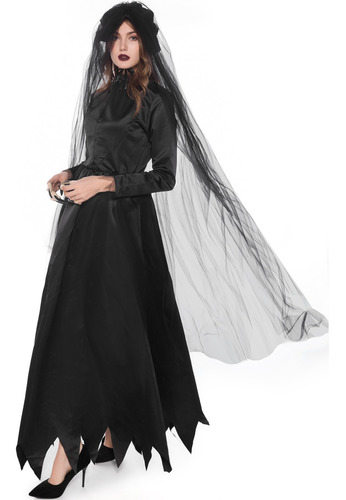 Halloween Vampiro Novia Cosply Divertido Misterioso Vestir | Meses sin intereses Halloween Vampiro Novia Cosply Divertido Misterioso Vestir | Meses sin intereses