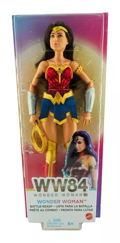 Absay Boda bar Wonder Woman Muñeca Dc Comics Mujer Maravilla 1984 Coleccion Color Diana  Prince / Gala De Fiesta