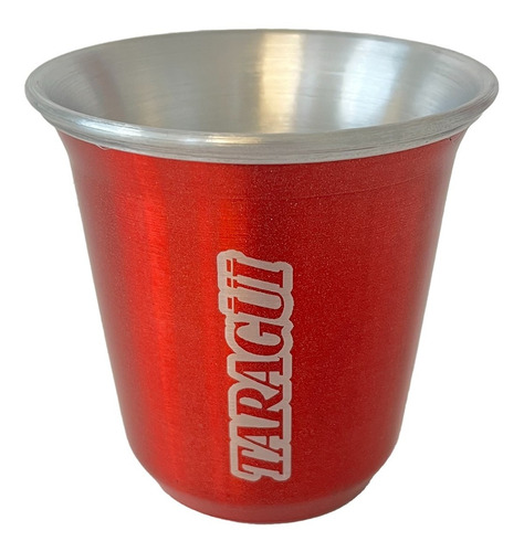 Mate De Aluminio Taragüi Rojo