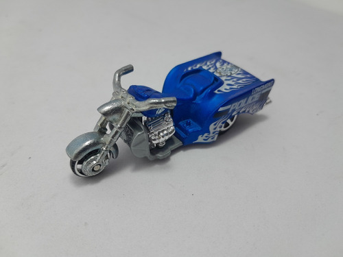 Nico Moto D 3 Ruedas Boss Hoss Azul Hot Wheels 1/64 (hwv 47)