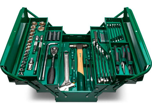 Caixa De Ferramentas Completa 70pc 5gav Sata St95104a70-6