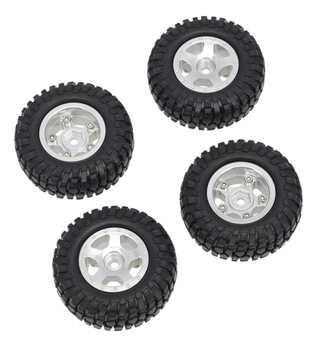 Juego De 4 Ruedas Y Neumáticos Para Piezas De Plata A