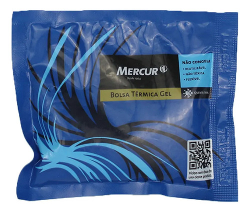 Bolsa Térmica Gel Mercur 200g Pequena Quente Fria Compressa