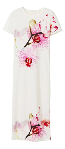 Vestido Midi Orquídeas M. Christian Lacroix Desigua 24swvk41