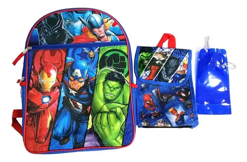Conjunto De Mochila De 5 Piezas Marvel Universe Estándar