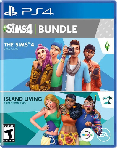 Sims 4 Bundle Island Living Expansion Ps4 Fisico Sellado Ade