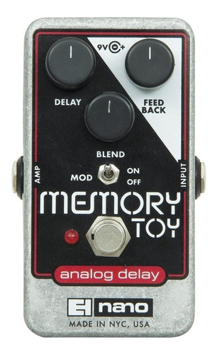 Pedal Delay Electro Harmonix Memory Toy Delay Analog 