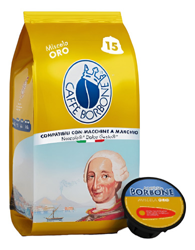 Cápsulas Café Borbone Compatibles Dolce Gusto Miscela Oro