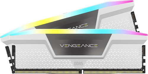 Memória Corsair Vengeance Rgb Wt Ddr5 2x16gb Cl36 6000mhz
