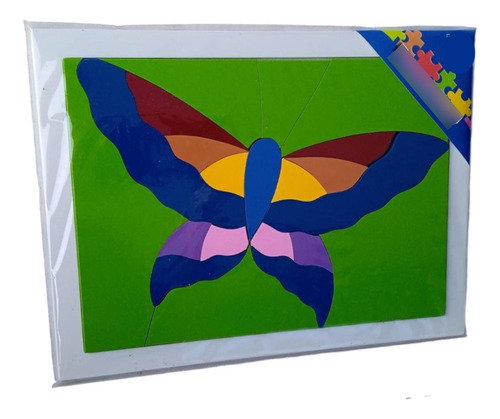 Rompecabezas De Madera La Mariposa, 21 X 28 Cm