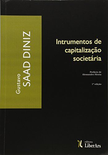 Libro Instrumentos De Capitalização Societária De Gustavo Sa