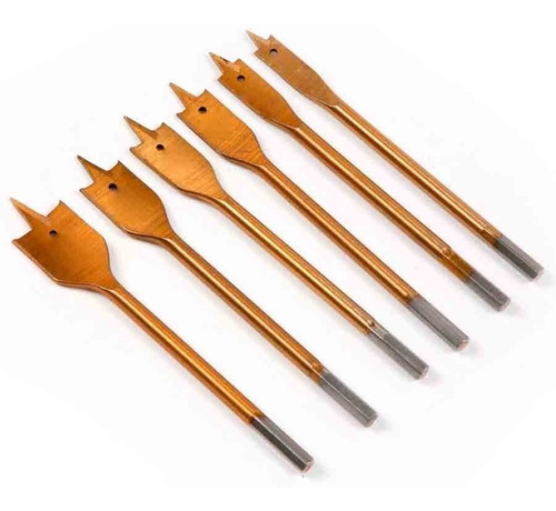 Kit De Mechas De Paleta 6 Piezas. En Pulgadas