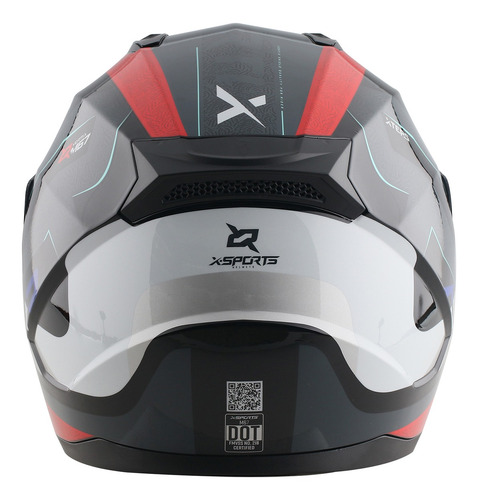Imagen 6 de 7 de Casco X-sports M66 Ioniks