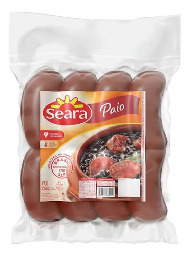 4 Pacote Paio Seara Linguiça Feijão Caldos2,5k