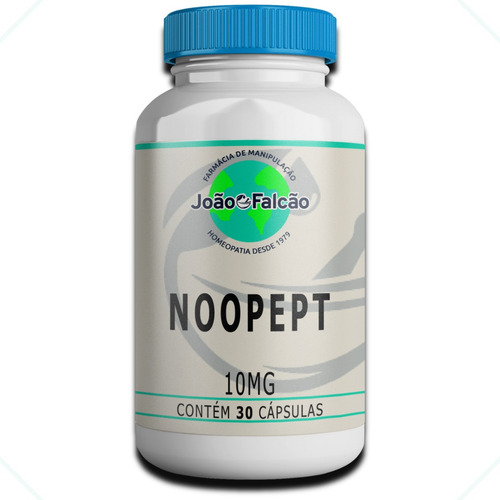 Noopept 10mg - 30 Cápsulas Sublingual De Tapioca Sabor Sem Sabor