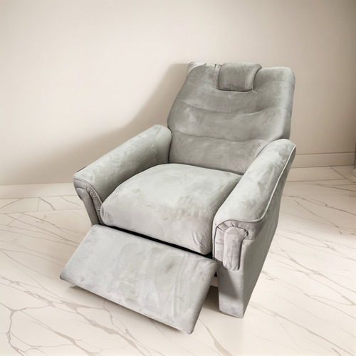 Sillon Relax Reclinable Poltrona Tapizado Pana G2