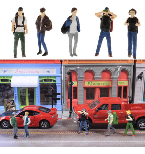Sk Figuras De Diorama 1/64 Modelo De Cenário De Exibição